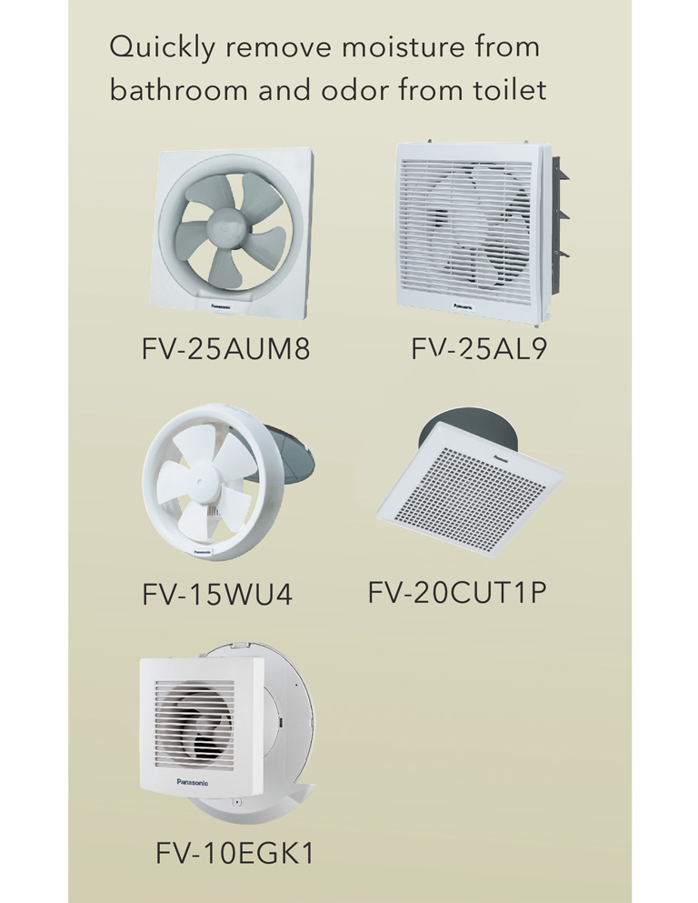 Benefits of Ventilation | Panasonic Products Panasonic Malaysia