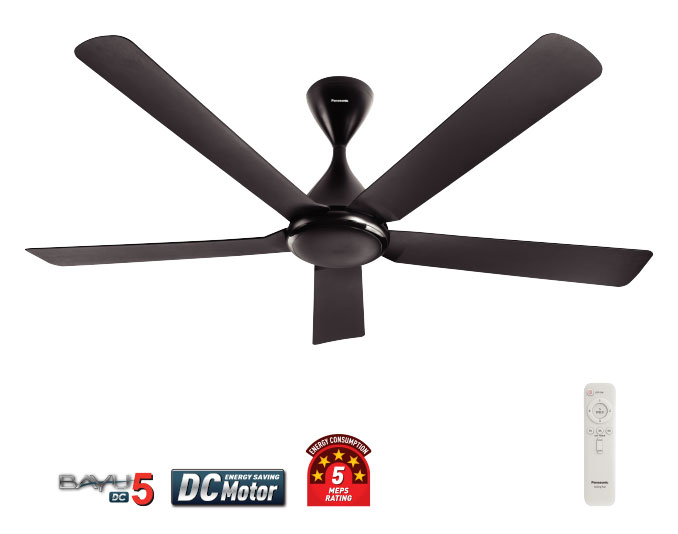 5-BLADE BAYU DC (Black)