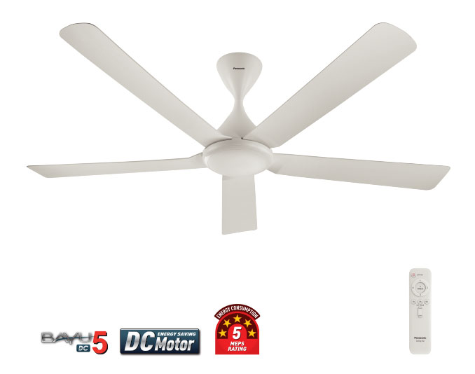 5-BLADE BAYU DC (White)