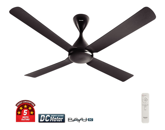 4-BLADE BAYU DC (Black)