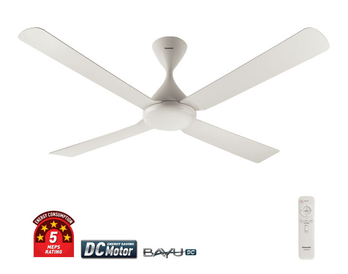 4-BLADE BAYU DC (White)